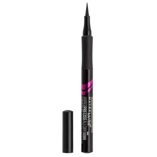 Tus de Ochi Carioca - Maybelline New York Hyper Precise Allday Matte Eyeliner, nuanta Matte Onyx, 1 ml Tus de Ochi Carioca - Maybelline New York Hyper Precise Allday Matte Eyeliner, nuanta Matte Onyx, 1 ml
