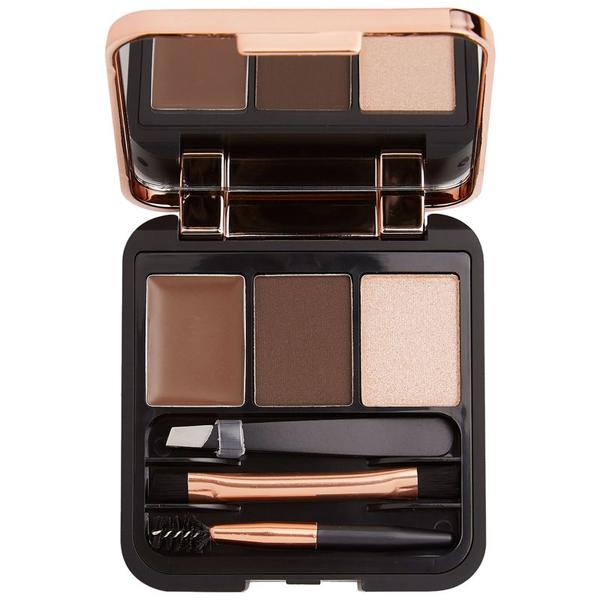 Kit pentru Sprancene - Makeup Revolution Brow Sculpt Kit Dark, nuanta Dark Brown, 2,2 g Kit pentru Sprancene - Makeup Revolution Brow Sculpt Kit Dark, nuanta Dark Brown, 2,2 g