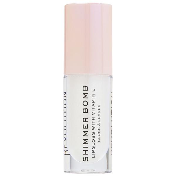 Luciu de Buze - Makeup Revolution Shimmer Bomb, nuanta Light Beam, 1 buc Luciu de Buze - Makeup Revolution Shimmer Bomb, nuanta Light Beam, 1 buc