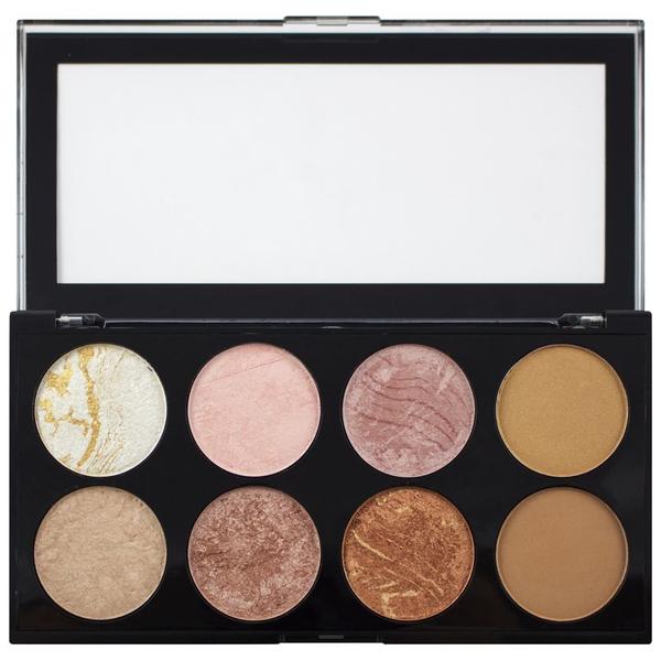 Paleta Farduri de Obraz - Makeup Revolution Ultra Blush Palette Golden Sugar, 1 buc Paleta Farduri de Obraz - Makeup Revolution Ultra Blush Palette Golden Sugar, 1 buc