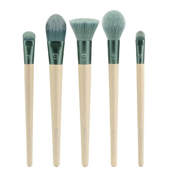 Kit 5 Pensule pentru Machiaj - EcoTools Elements Super-Natural Face Makeup Brush Kit, 1 buc Kit 5 Pensule pentru Machiaj - EcoTools Elements Super-Natural Face Makeup Brush Kit, 1 buc