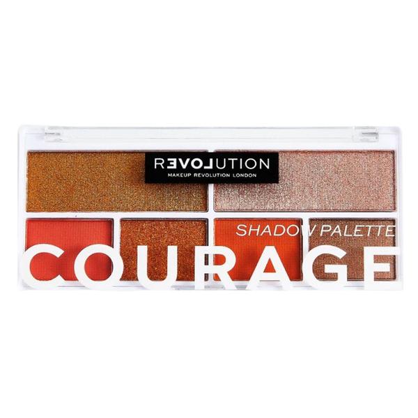 Paleta de Farduri - Makeup Revolution Relove Colour Play Courage Shadow Palette, 1 buc Paleta de Farduri - Makeup Revolution Relove Colour Play Courage Shadow Palette, 1 buc