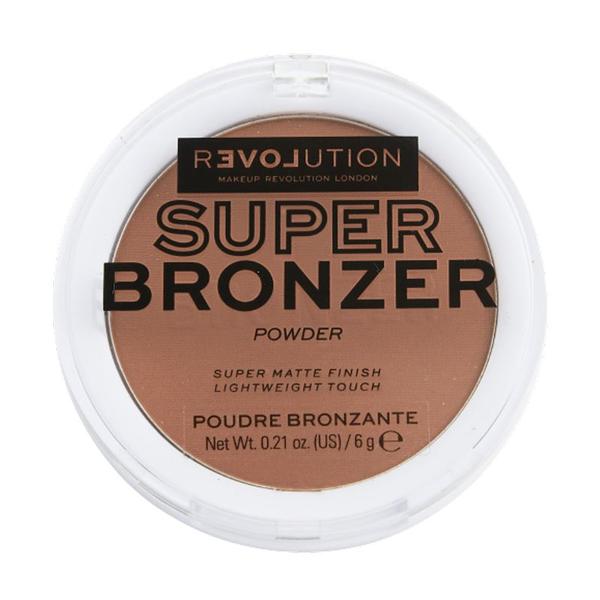 Pudra Bronzanta - Makeup Revolution Relove Super Bronzer, Sahara, 6 g Pudra Bronzanta - Makeup Revolution Relove Super Bronzer, Sahara, 6 g