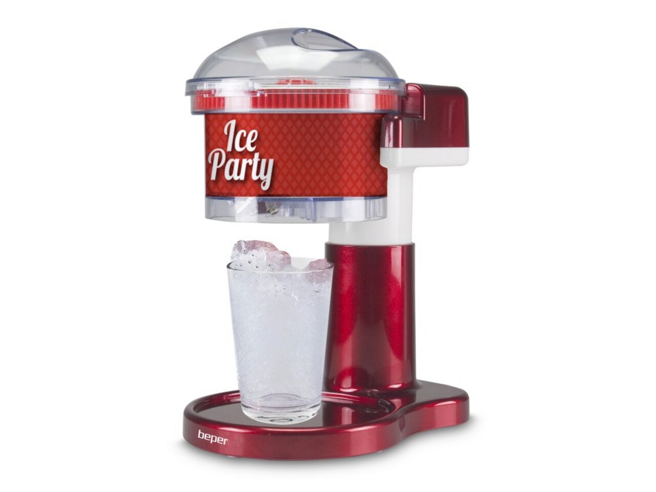 Aparat de maruntit gheata Beper, 30 W, 16.5x23x25 cm, ABS/inox, multicolor Aparat de maruntit gheata Beper, 30 W, 16.5x23x25 cm, ABS/inox, multicolor