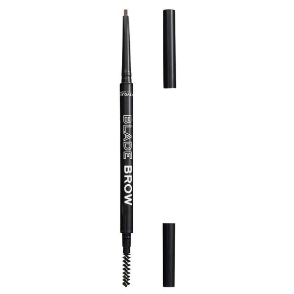 Creion pentru Sprancene cu Periuta - Makeup Revolution Relove Blade Brow Pencil, nuanta Dark Brown, 0,1 g Creion pentru Sprancene cu Periuta - Makeup Revolution Relove Blade Brow Pencil, nuanta Dark Brown, 0,1 g