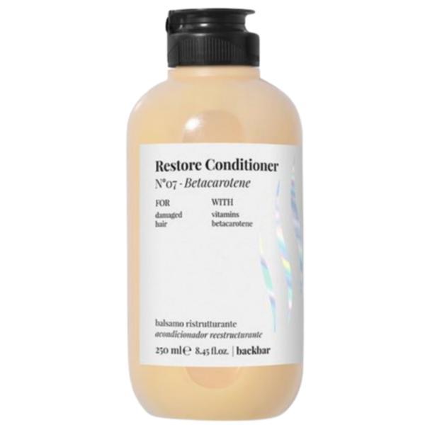 Balsam regenerator pentru par deteriorat,Farmavita Back Bar N07 Beta caroten, 250 ml Balsam regenerator pentru par deteriorat,Farmavita Back Bar N07 Beta caroten, 250 ml