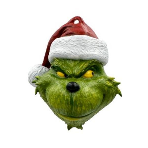 Figurina ornament de Craciun Grinch, printat 3D, pictat manual, 7.5 cm Figurina ornament de Craciun Grinch, printat 3D, pictat manual, 7.5 cm