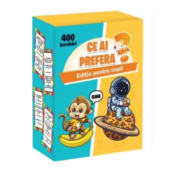 Ce ai prefera? - Editia pentru parinti - copii. limba romana, 400 de intrebari Ce ai prefera? - Editia pentru parinti - copii. limba romana, 400 de intrebari
