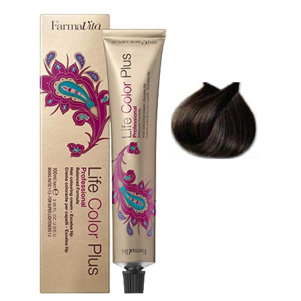 Vopsea Permanenta - FarmaVita Life Color Plus Professional, nuanta 5.00 Light Intense Brown, 100 ml Vopsea Permanenta - FarmaVita Life Color Plus Professional, nuanta 5.00 Light Intense Brown, 100 ml