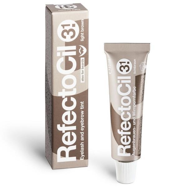 Vopsea pentru gene și sprâncene maro deschis, 3.1 RefectoCil, 15 ml Vopsea pentru gene și sprâncene maro deschis, 3.1 RefectoCil, 15 ml