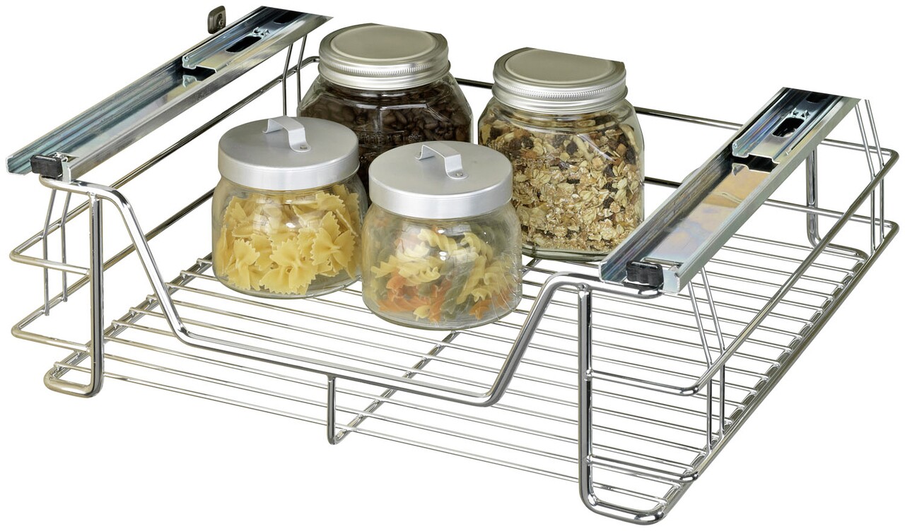 Organizator ustensile si accesorii de bucatarie Maximex, Midi, 40 x 18.5 x 51 cm, metal