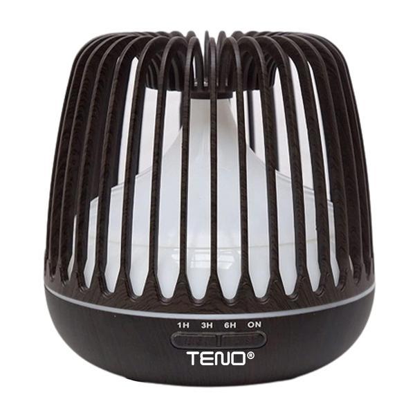 Difuzor Aromaterapie Teno®, lumini ambientale, control manual, 3 trepte de temporizare, capacitate 500ml, silentios, umidifica aerul, stejar inchis Difuzor Aromaterapie Teno®, lumini ambientale, control manual, 3 trepte de temporizare, capacitate 500ml, silentios, umidifica aerul, stejar inchis