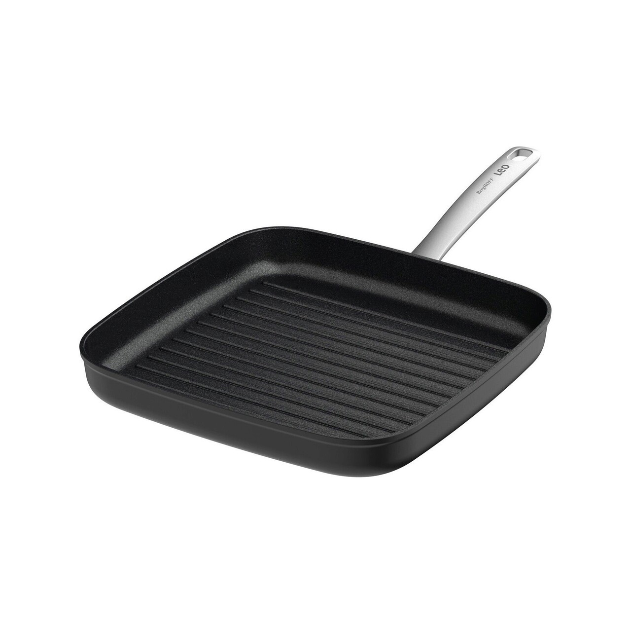 Tigaie grill BergHOFF, Leo Graphite Recycled, 28 x 28 cm, 2.6 L, aluminiu, gri Tigaie grill BergHOFF, Leo Graphite Recycled, 28 x 28 cm, 2.6 L, aluminiu, gri