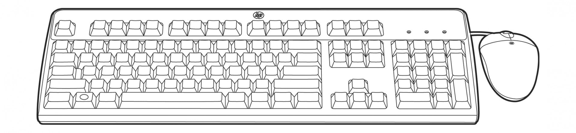 hpinc Hewlett Packard Enterprise 631346-B21 tastaturi USB AZERTY Franţuzesc Negru (631346-B21)