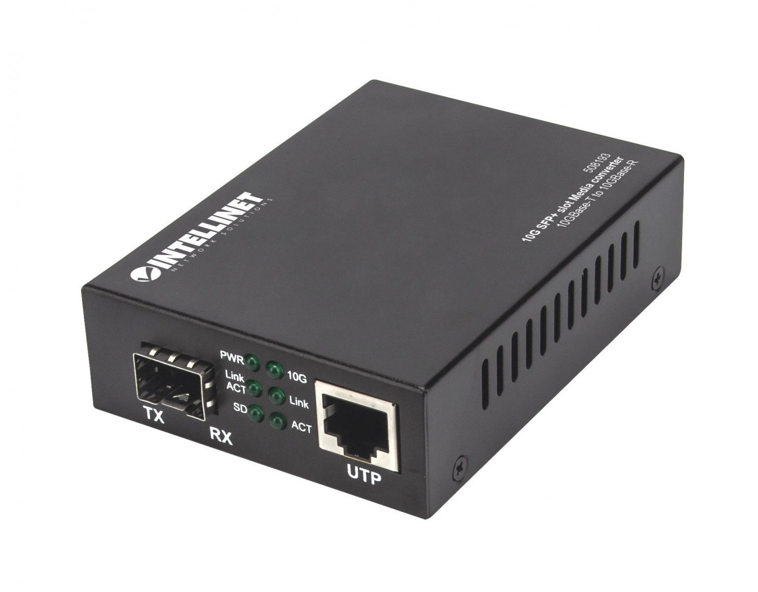 Intellinet 508193 convertoare media pentru rețea 10000 Mbit/s Negru (508193)