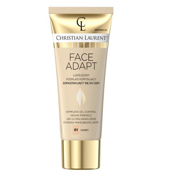 Fond de ten, Christian Laurent, Face Adapt, Correcting & Adapting Luxury Foundation, 30 ml, 01 Ivory Fond de ten, Christian Laurent, Face Adapt, Correcting & Adapting Luxury Foundation, 30 ml, 01 Ivory