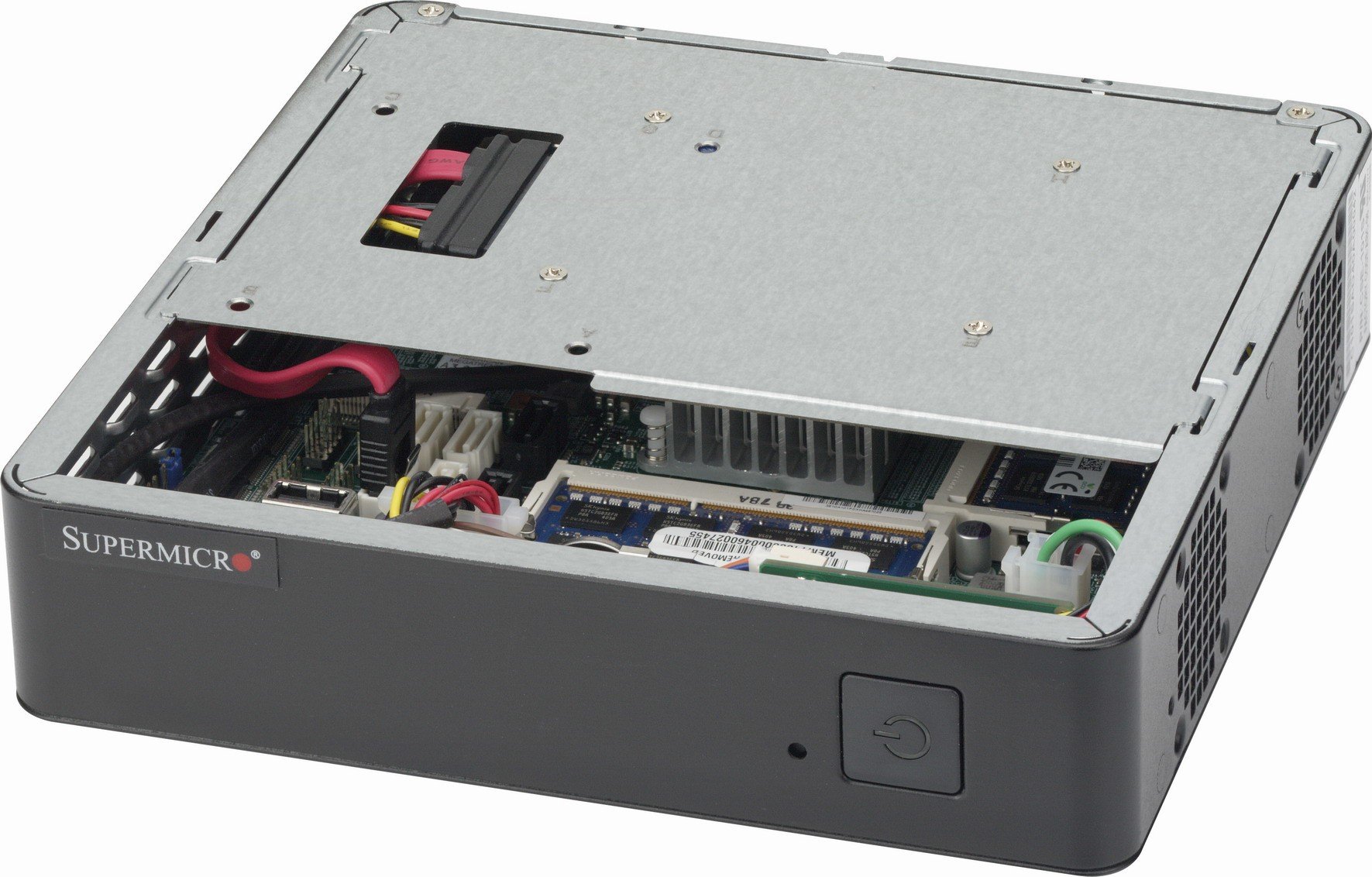 Supermicro CSE-101S carcase PC Cabinet metalic Negru (CSE-101S)