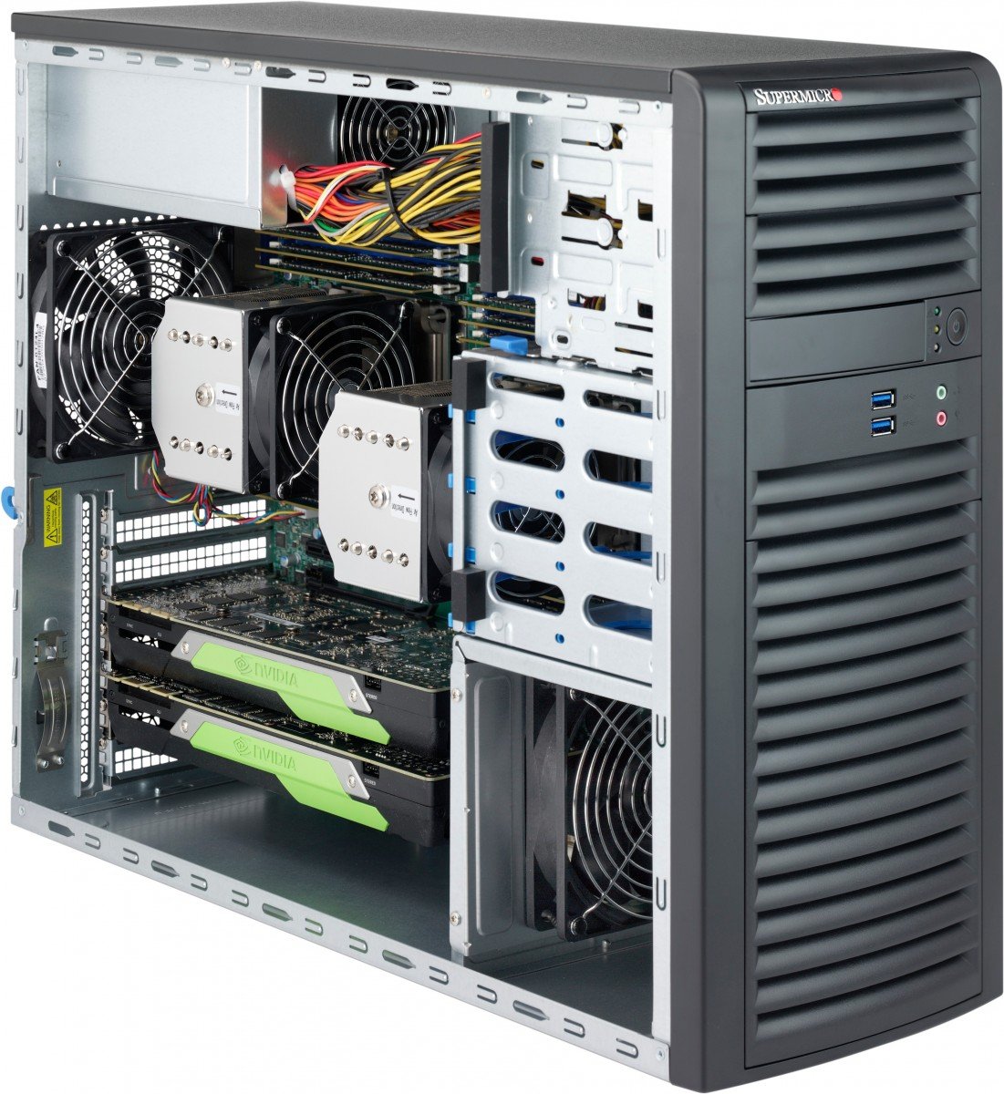 Supermicro CSE-732D3-1K26B Black SC732D3 Tower Chassis W 1200W PS2 PWS,RoHS (CSE-732D3-1K26B) Supermicro CSE-732D3-1K26B Black SC732D3 Tower Chassis W 1200W PS2 PWS,RoHS (CSE-732D3-1K26B)