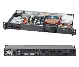 Supermicro SuperChassis 510T-203B Cabinet metalic Negru 200 W (CSE-510T-203B) Supermicro SuperChassis 510T-203B Cabinet metalic Negru 200 W (CSE-510T-203B)