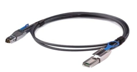HPE 2.0m External Mini SAS High Density (HD) Cable (716197-B21) HPE 2.0m External Mini SAS High Density (HD) Cable (716197-B21)