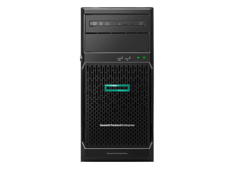 hpe HPE ProLiant ML30 Gen10+ Intel Xeon E-2314 Quad-Core (2.80GHz 8MB) 16GB (1 x 16GB) 4 x Non-Hot Plug 3.5in LFF Intel VROC RAID 350W (P44718-421) hpe HPE ProLiant ML30 Gen10+ Intel Xeon E-2314 Quad-Core (2.80GHz 8MB) 16GB (1 x 16GB) 4 x Non-Hot Plug 3.5in LFF Intel VROC RAID 350W (P44718-421)
