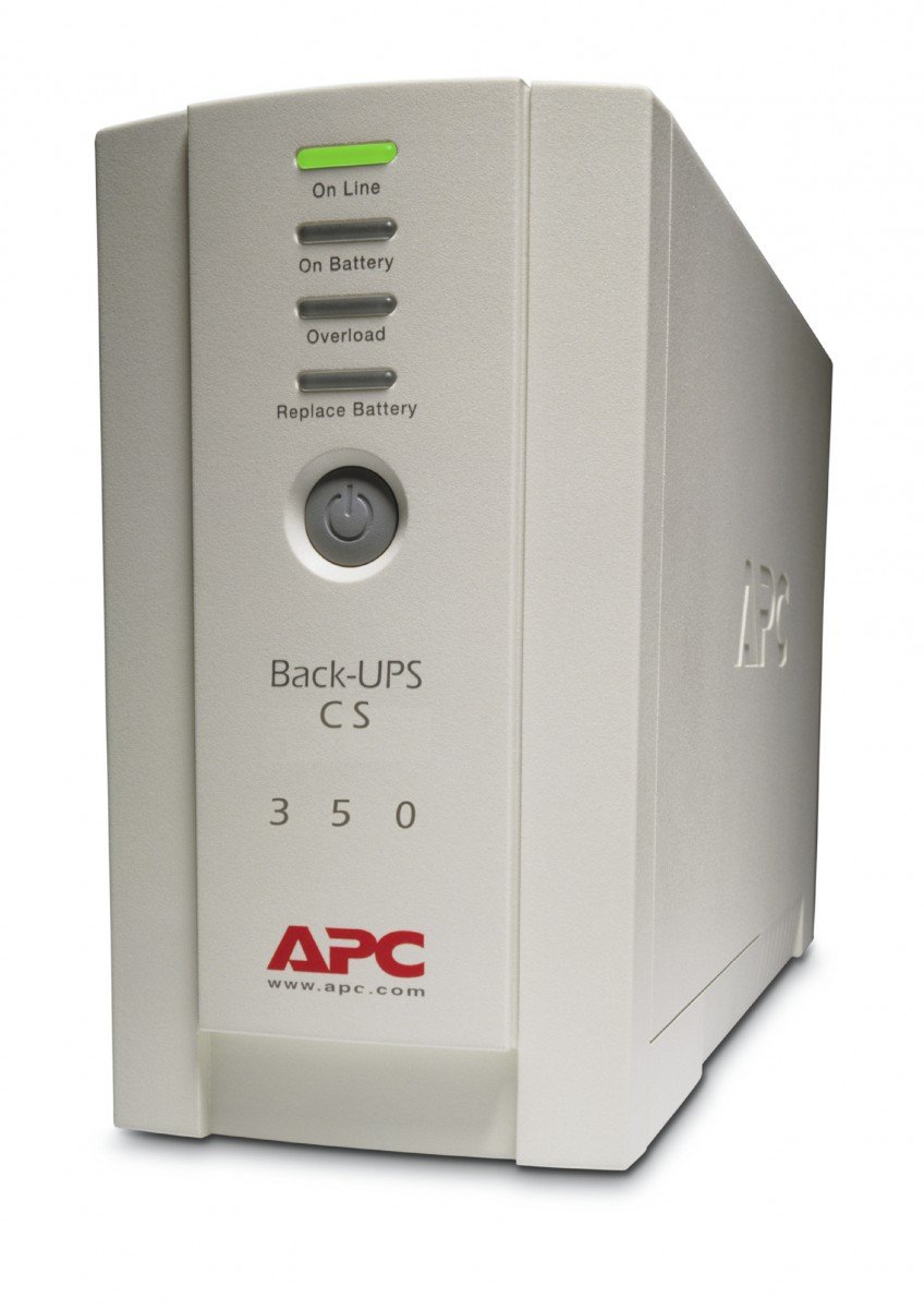 APC Back-UPS Standby (Offline) 0,35 kVA 210 W 4 ieșire(i) AC (BK350EI)
