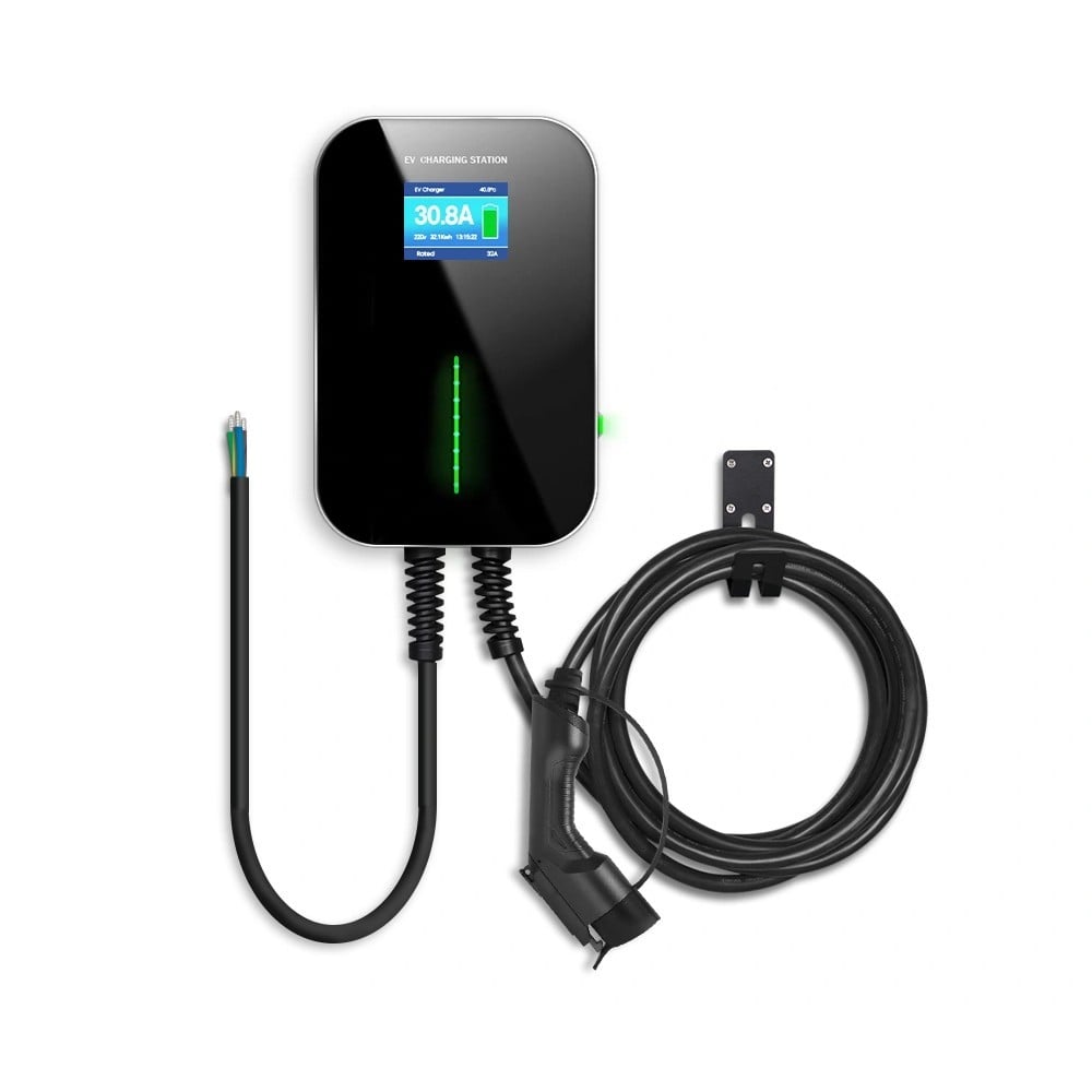 Extralink BS20-BC-22kW-APP Typ 2 32A 22kW | adowarka do samochodu elektrycznego | 3 fazy, ekran LCD, aplikacja, 6,1m 100 / 250 / 380 V Negru (EX.31896) Extralink BS20-BC-22kW-APP Typ 2 32A 22kW | adowarka do samochodu elektrycznego | 3 fazy, ekran LCD, aplikacja, 6,1m 100 / 250 / 380 V Negru (EX.31896)