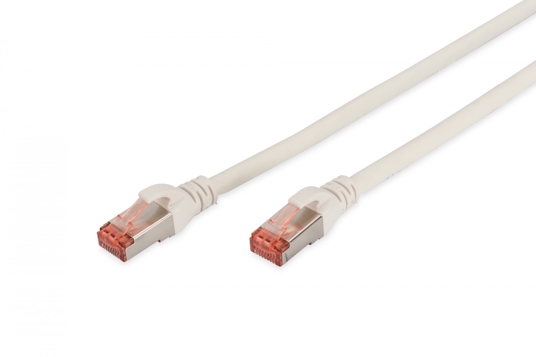 DIGITUS CAT 6 S-FTP patch cord, Cu, LSZH AWG 27/7, length 10 m, color white (DK-1644-100/WH) DIGITUS CAT 6 S-FTP patch cord, Cu, LSZH AWG 27/7, length 10 m, color white (DK-1644-100/WH)