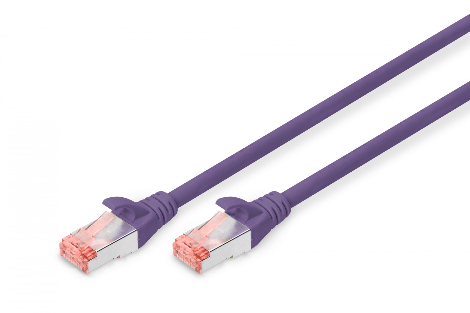 DIGITUS CAT 6 S-FTP patch cord, Cu, LSZH AWG 27/7, length 2 m, color violet (DK-1644-020/VI) DIGITUS CAT 6 S-FTP patch cord, Cu, LSZH AWG 27/7, length 2 m, color violet (DK-1644-020/VI)