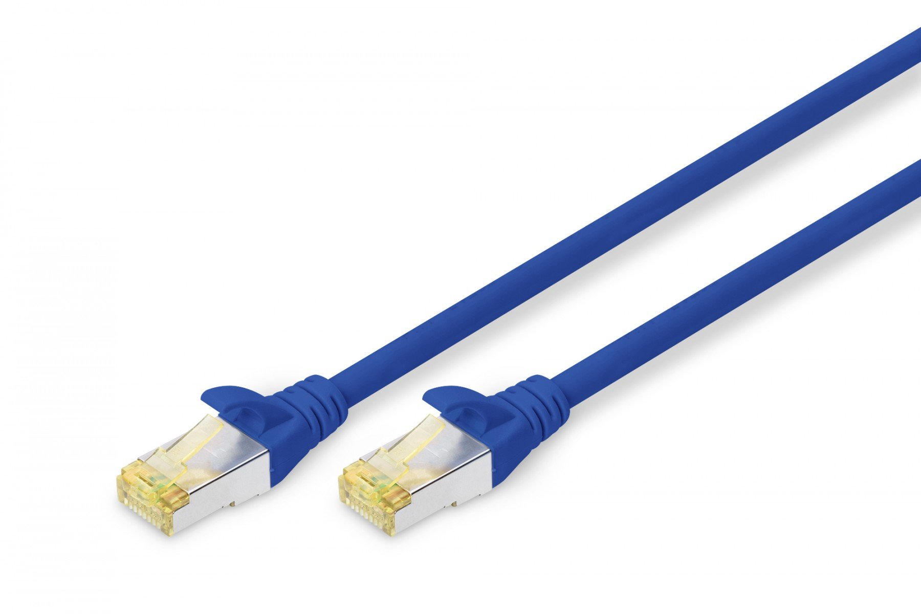 DIGITUS CAT 6A S-FTP patch cord, Cu, LSZH AWG 26/7, length 0.5 m, color blue (DK-1644-A-005/B) DIGITUS CAT 6A S-FTP patch cord, Cu, LSZH AWG 26/7, length 0.5 m, color blue (DK-1644-A-005/B)