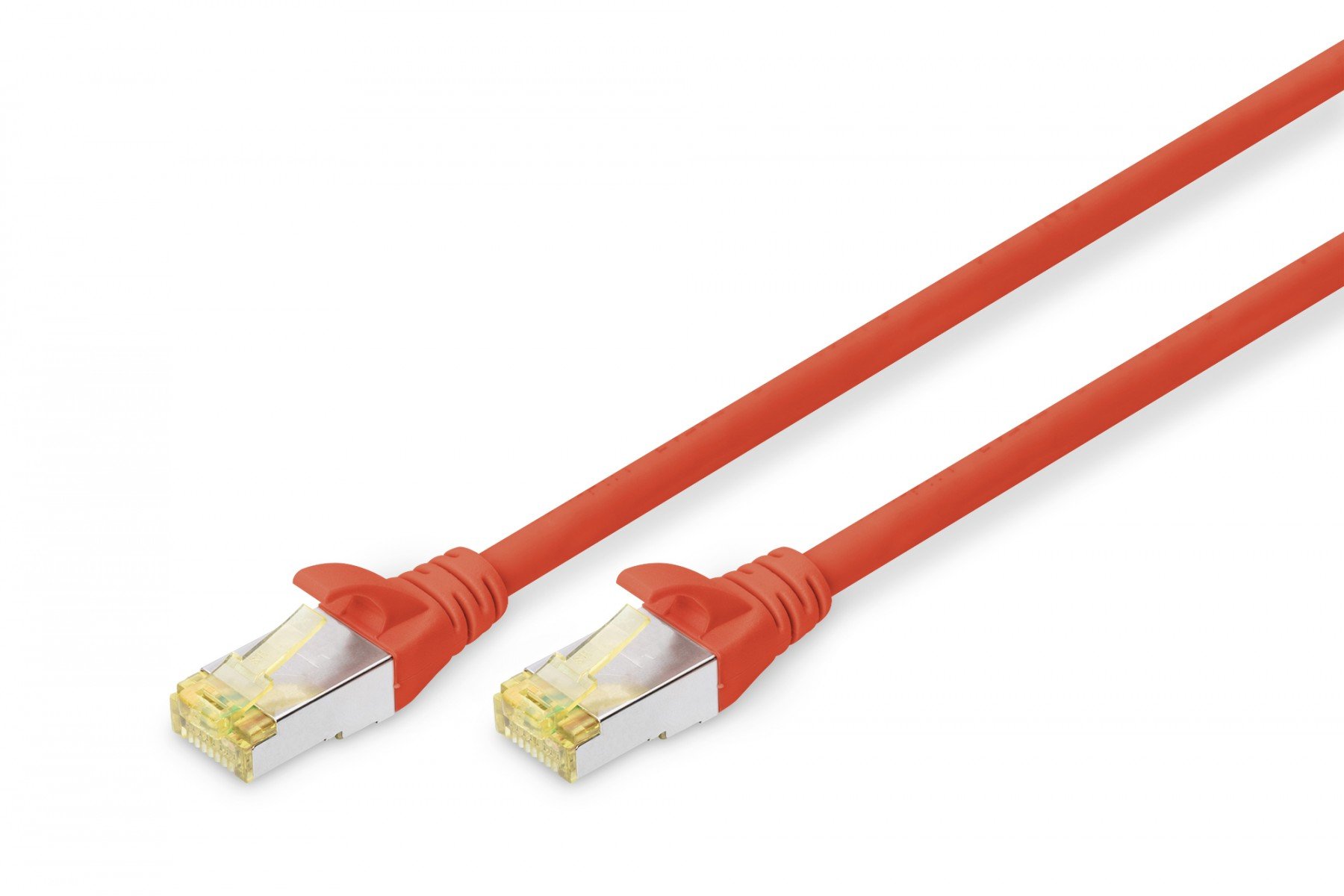 DIGITUS CAT 6A S-FTP patch cord, Cu, LSZH AWG 26/7, length 1 m, color red (DK-1644-A-010/R) DIGITUS CAT 6A S-FTP patch cord, Cu, LSZH AWG 26/7, length 1 m, color red (DK-1644-A-010/R)
