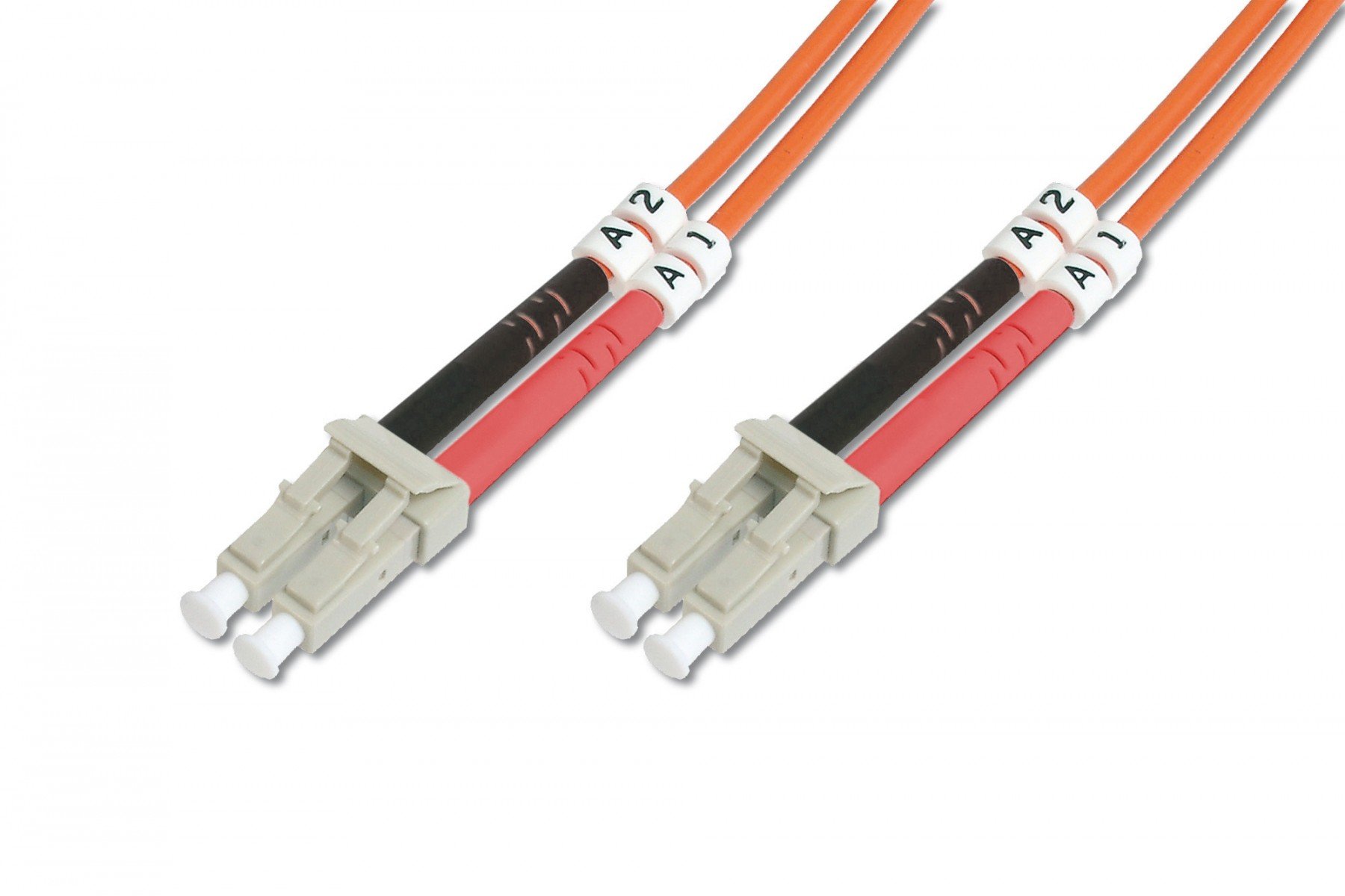 DIGITUS FO patch cord, duplex, LC to LC MM OM2 50/125 µ, 2 m (DK-2533-02) DIGITUS FO patch cord, duplex, LC to LC MM OM2 50/125 µ, 2 m (DK-2533-02)