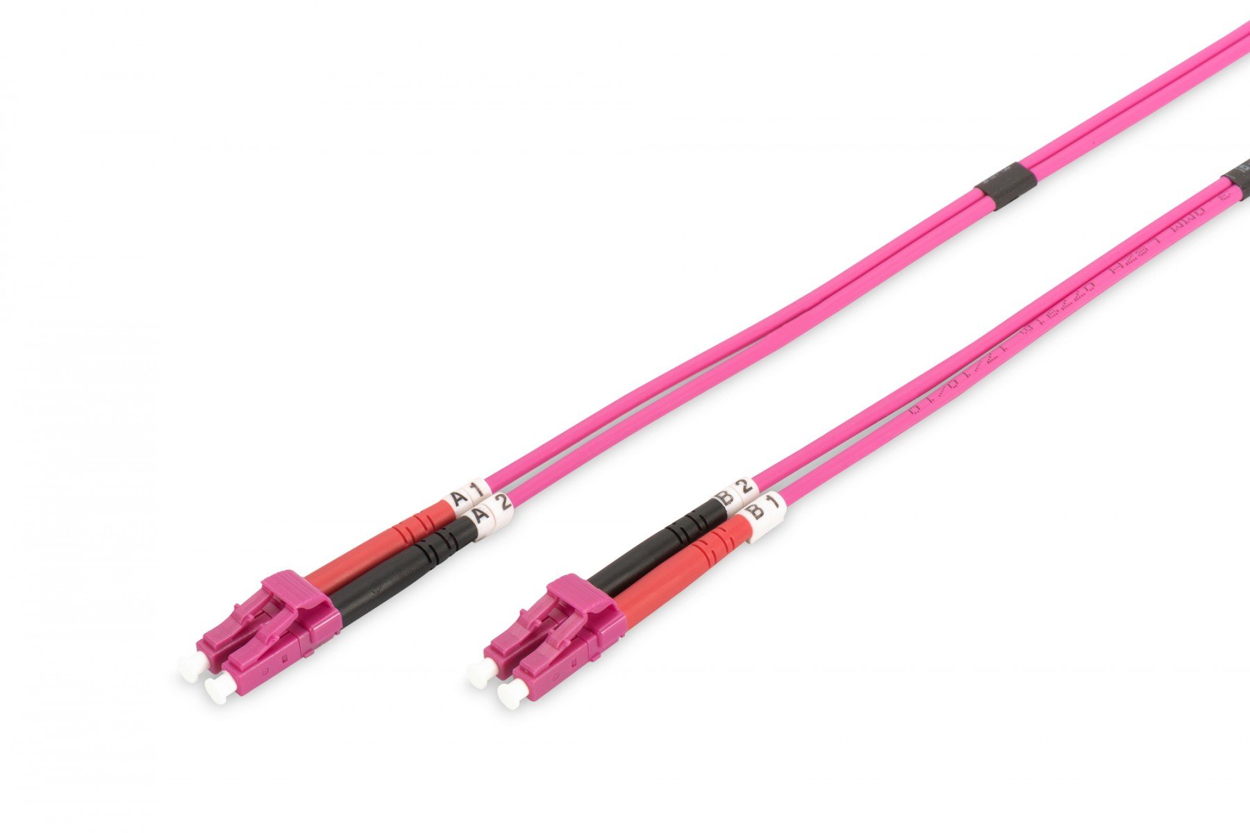 DIGITUS FO patch cord, duplex, LC to LC MM OM4 50/125 µ, 10 m (DK-2533-10-4) DIGITUS FO patch cord, duplex, LC to LC MM OM4 50/125 µ, 10 m (DK-2533-10-4)