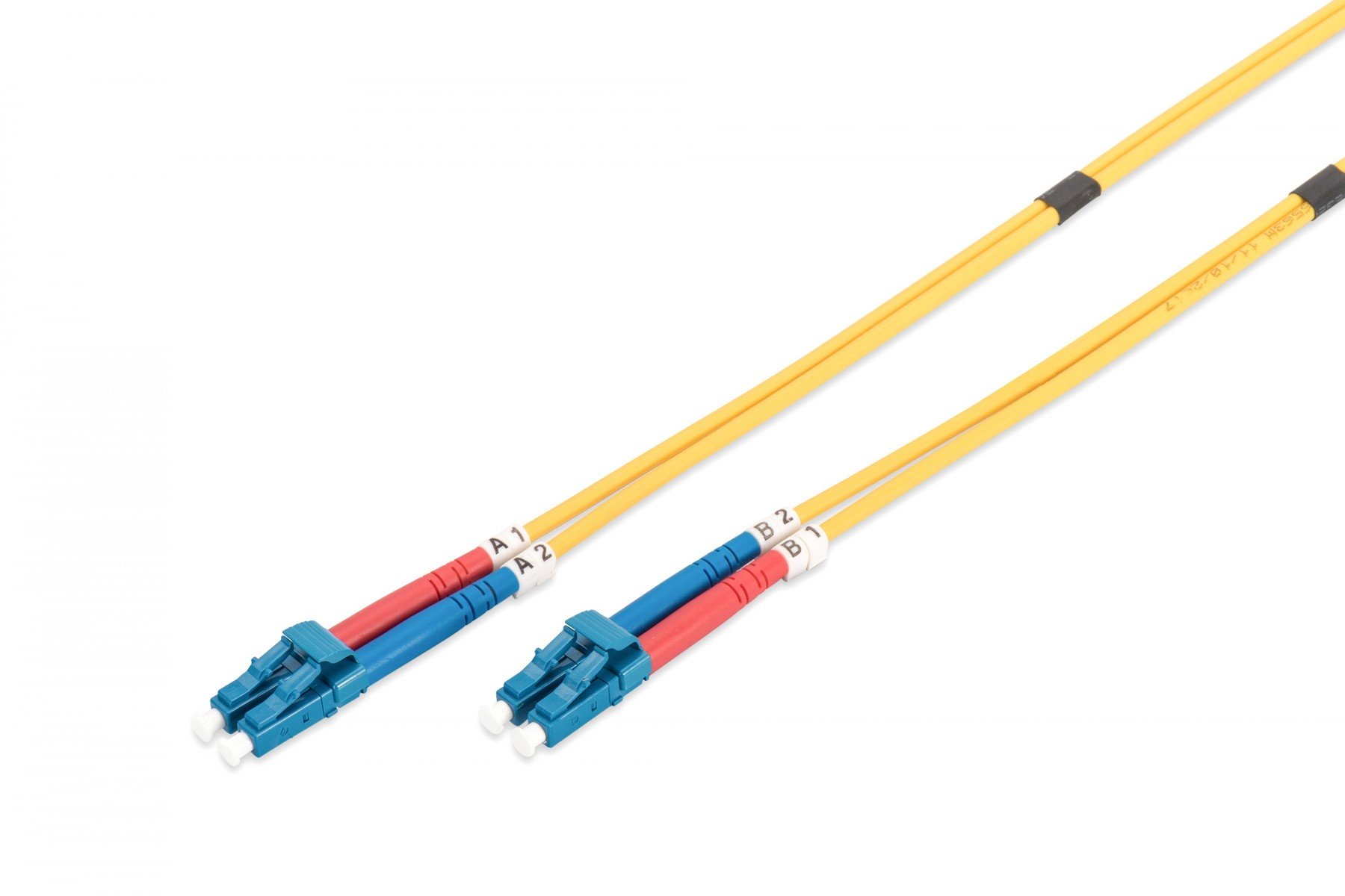 DIGITUS FO patch cord, duplex, LC to LC SM OS2 09/125 µ, 5 m (DK-2933-05) DIGITUS FO patch cord, duplex, LC to LC SM OS2 09/125 µ, 5 m (DK-2933-05)