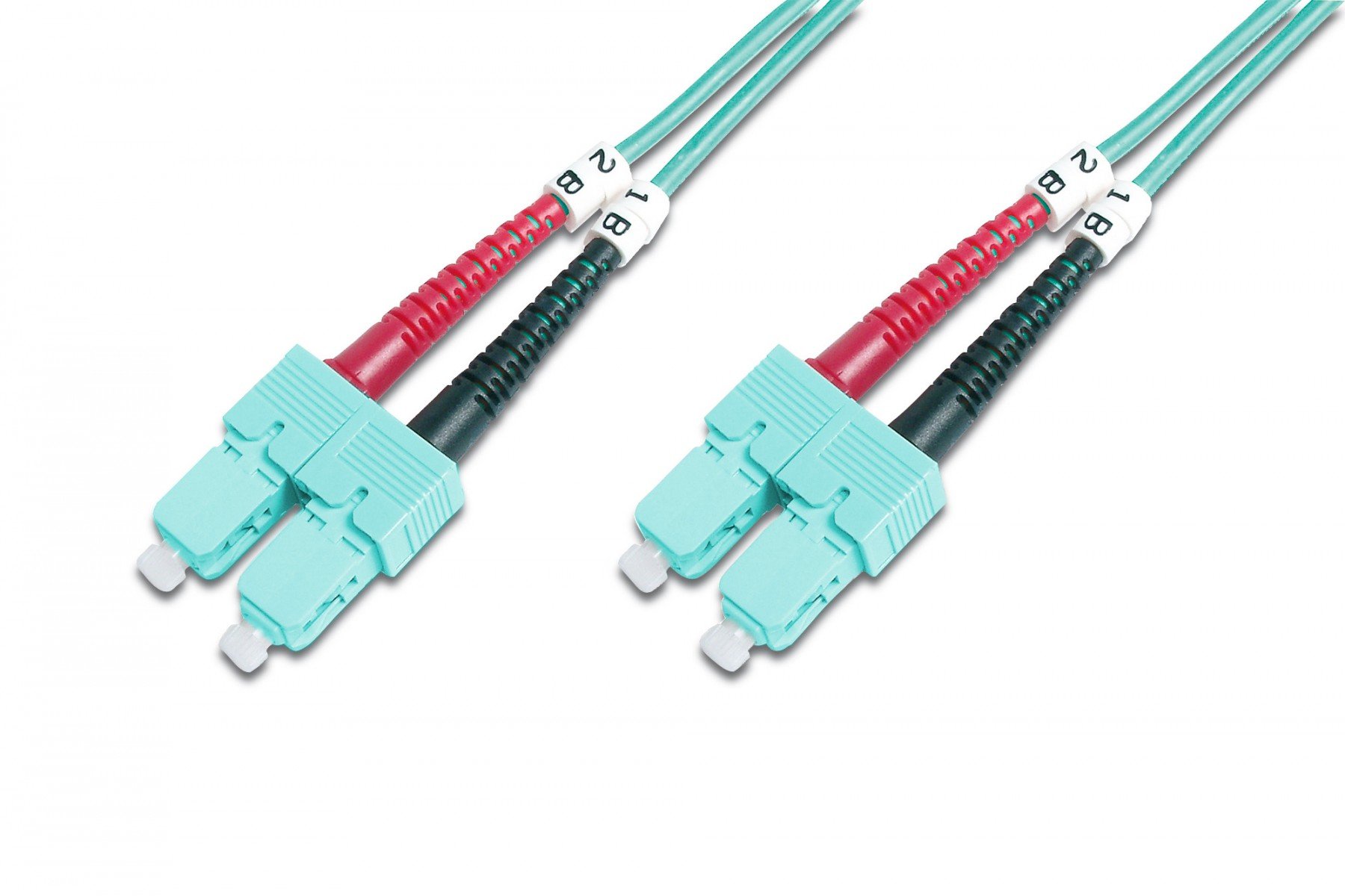 DIGITUS FO patch cord, duplex, SC to SC MM OM3 50/125 µ, 3 m (DK-2522-03/3) DIGITUS FO patch cord, duplex, SC to SC MM OM3 50/125 µ, 3 m (DK-2522-03/3)