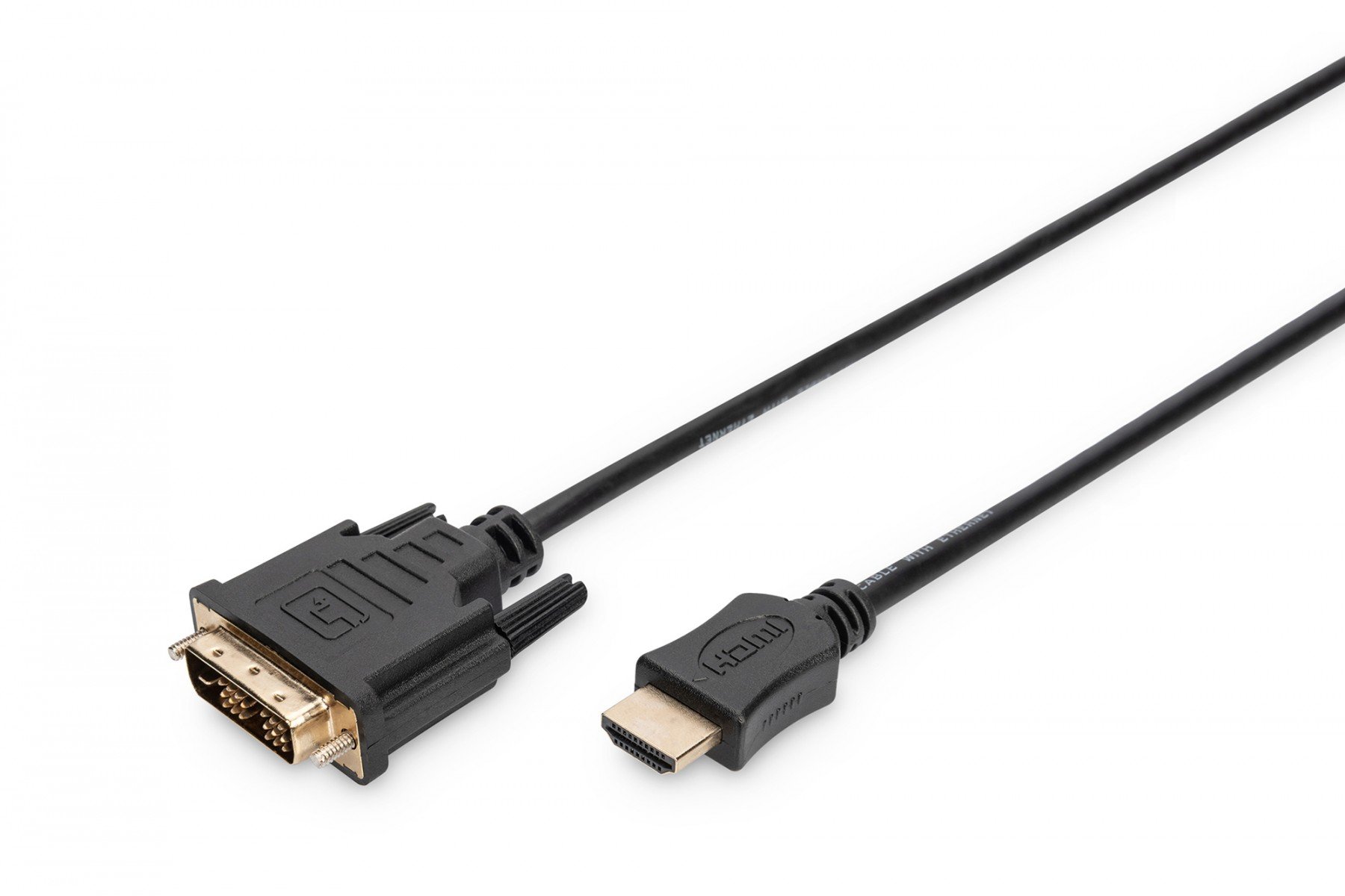 DIGITUS HDMI adapter cable, type A-DVI(18+1) M/M, 10.0m, Full HD, bl (AK-330300-100-S) DIGITUS HDMI adapter cable, type A-DVI(18+1) M/M, 10.0m, Full HD, bl (AK-330300-100-S)