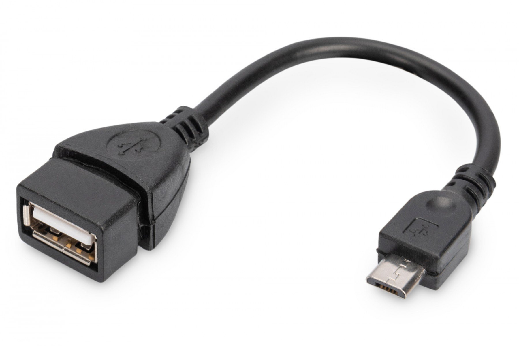 DIGITUS USB 2.0 adpter cable, OTG, type micro B - A M/F, 0.2m, USB 2.0 conform, bl (AK-300309-002-S) DIGITUS USB 2.0 adpter cable, OTG, type micro B - A M/F, 0.2m, USB 2.0 conform, bl (AK-300309-002-S)