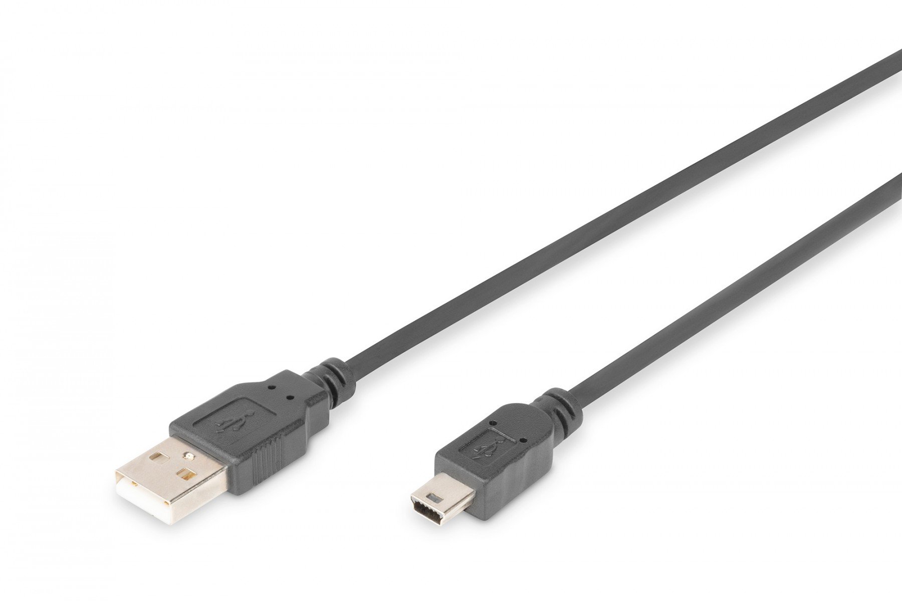 DIGITUS USB 2.0 connection cable, type A - mini B (5pin) M/M, 1.8m, USB 2.0 conform, bl (AK-300108-018-S) DIGITUS USB 2.0 connection cable, type A - mini B (5pin) M/M, 1.8m, USB 2.0 conform, bl (AK-300108-018-S)