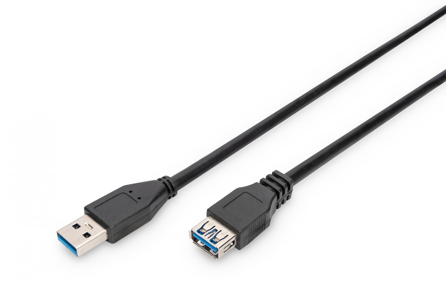 DIGITUS USB 3.0 extension cable, type A M/F, 1.8m, USB 3.0 conform, bl (AK-300203-018-S) DIGITUS USB 3.0 extension cable, type A M/F, 1.8m, USB 3.0 conform, bl (AK-300203-018-S)