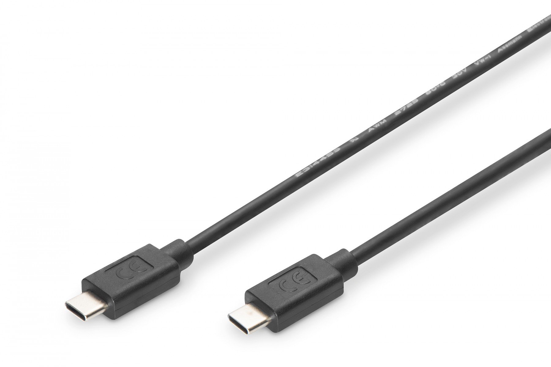 DIGITUS USB Type-C connection cable, type C M/M, 1.0m, 3A, 480MB, 2.0 Version, bl (AK-300155-010-S) DIGITUS USB Type-C connection cable, type C M/M, 1.0m, 3A, 480MB, 2.0 Version, bl (AK-300155-010-S)