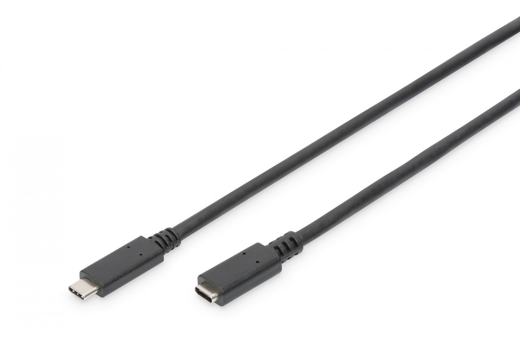 DIGITUS USB Type-C extension cable, type C M/F, 0.7m, Gen2, 5A, 10GB, 3.1 Version, bl (AK-300210-007-S) DIGITUS USB Type-C extension cable, type C M/F, 0.7m, Gen2, 5A, 10GB, 3.1 Version, bl (AK-300210-007-S)