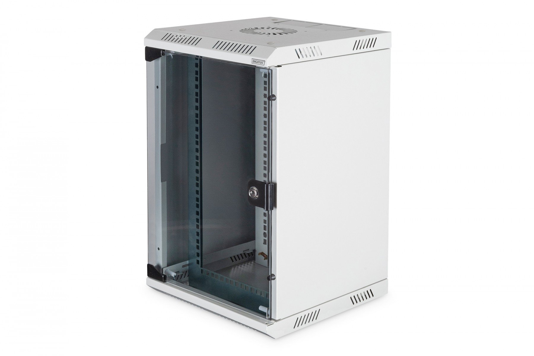 DIGITUS 10' and 19' combi wall mounting cabinet 10U horizontal (10'), 5U vertical (19'), grey (DN-1019) DIGITUS 10' and 19' combi wall mounting cabinet 10U horizontal (10'), 5U vertical (19'), grey (DN-1019)