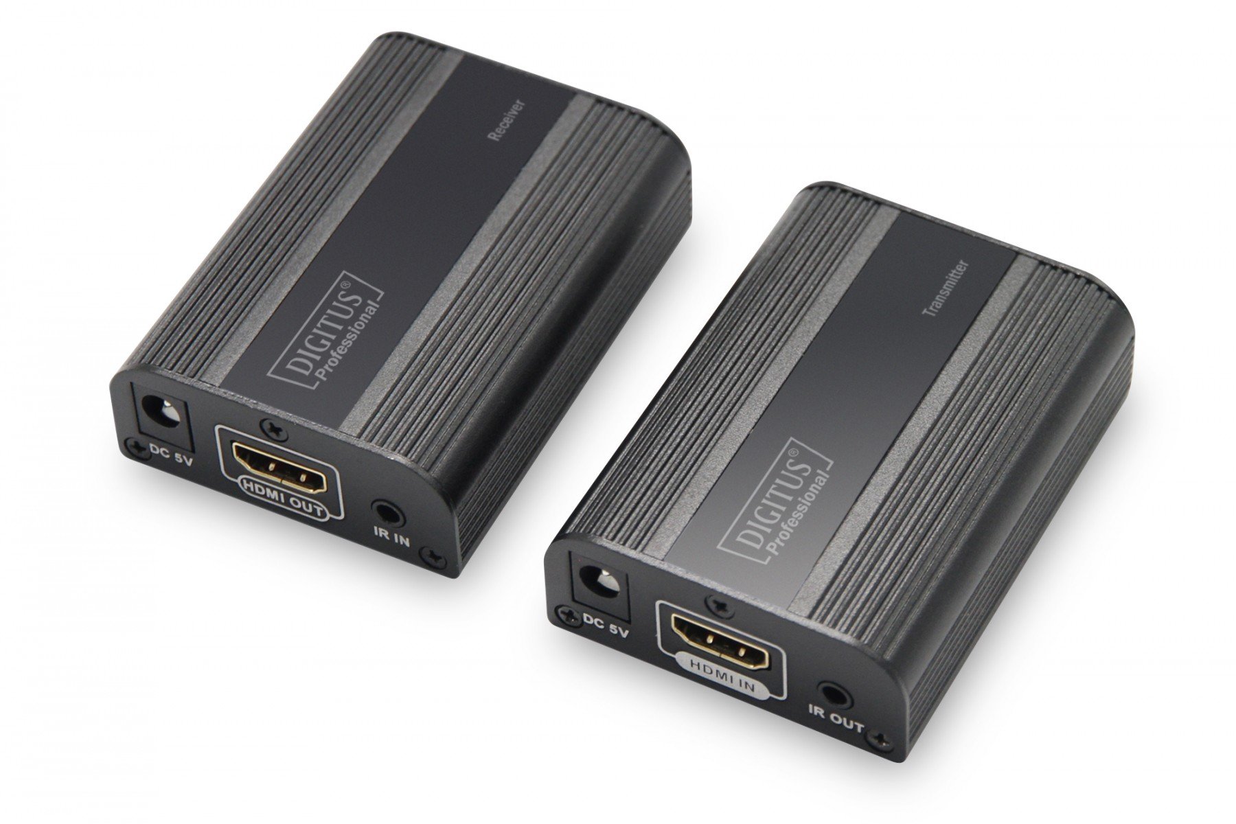 DIGITUS 4K HDMI 2.0 Extender Set, UHD 4K/60 Hz 70 m via CAT6 or higher (DS-55204) DIGITUS 4K HDMI 2.0 Extender Set, UHD 4K/60 Hz 70 m via CAT6 or higher (DS-55204)