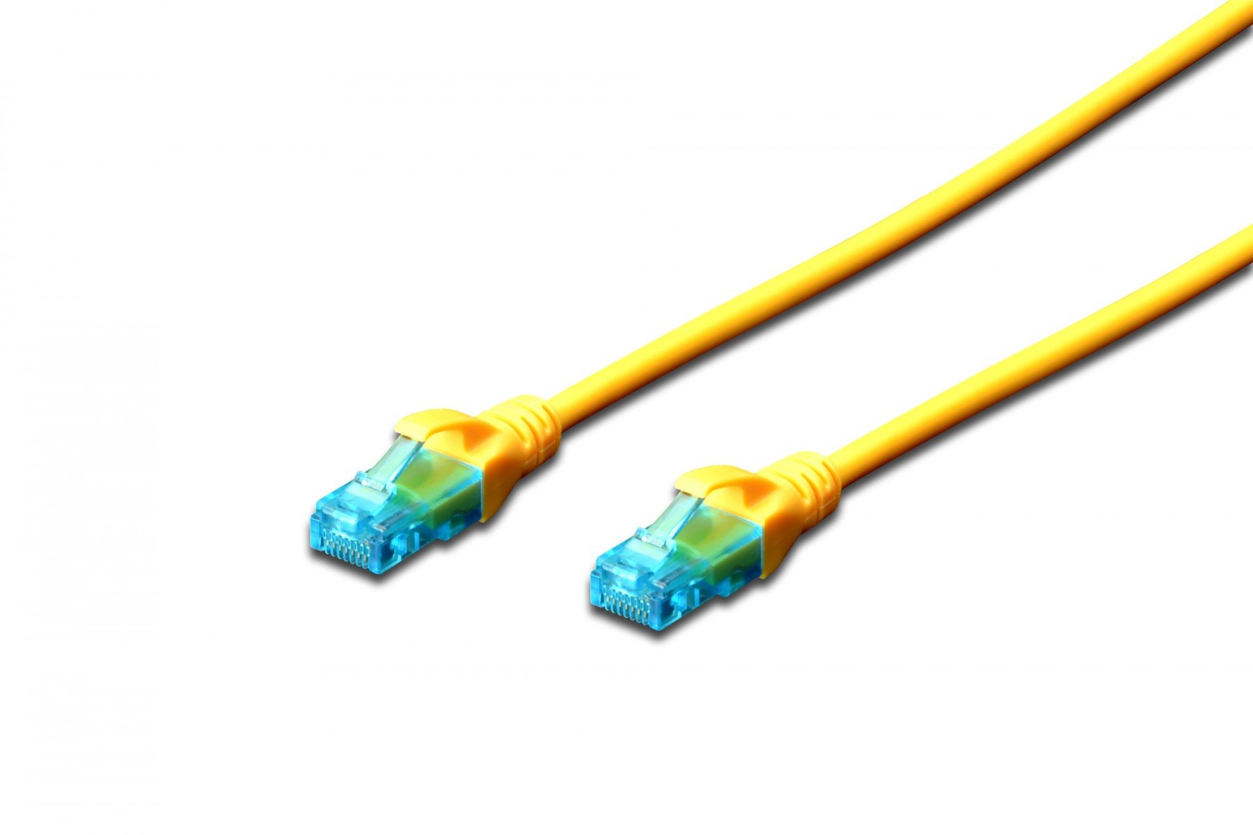 DIGITUS CAT 5e U-UTP patch cord, PVC AWG 26/7, length 1 m, color yellow (DK-1512-010/Y) DIGITUS CAT 5e U-UTP patch cord, PVC AWG 26/7, length 1 m, color yellow (DK-1512-010/Y)