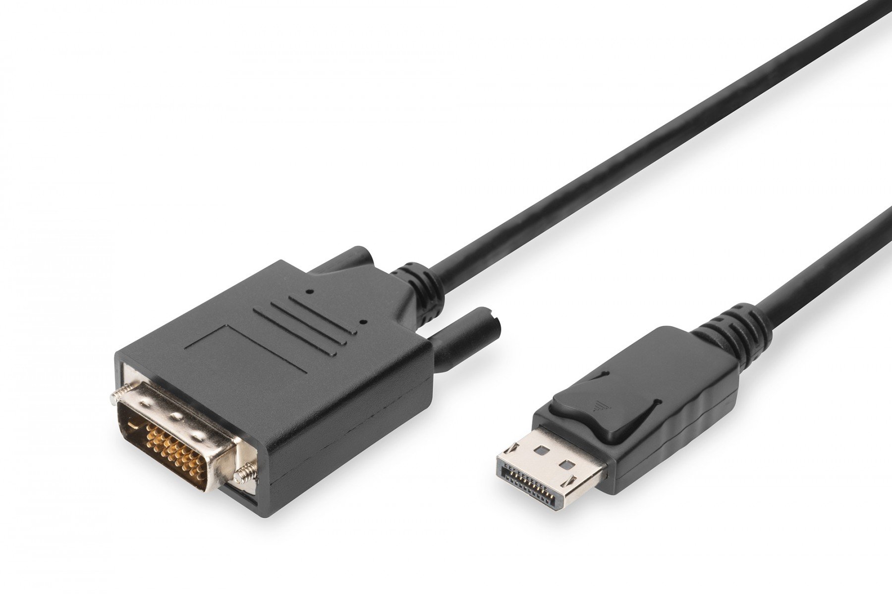 DIGITUS DisplayPort adapter cable, DP - DVI (24+1) M/M, 3.0m, w/interlock, DP 1.1a compatible, bl (AK-340301-030-S) DIGITUS DisplayPort adapter cable, DP - DVI (24+1) M/M, 3.0m, w/interlock, DP 1.1a compatible, bl (AK-340301-030-S)