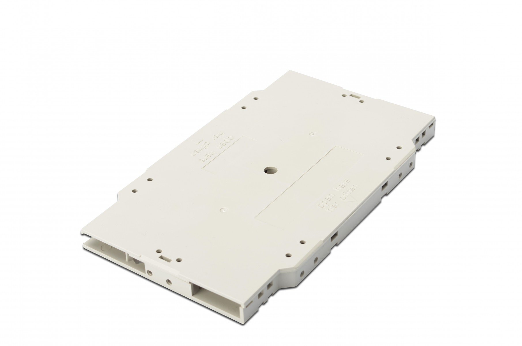 DIGITUS Fiber optic cassette for 24 splices, holder for aluminum sleeves AL-SK3, gray (DN-96103) DIGITUS Fiber optic cassette for 24 splices, holder for aluminum sleeves AL-SK3, gray (DN-96103)