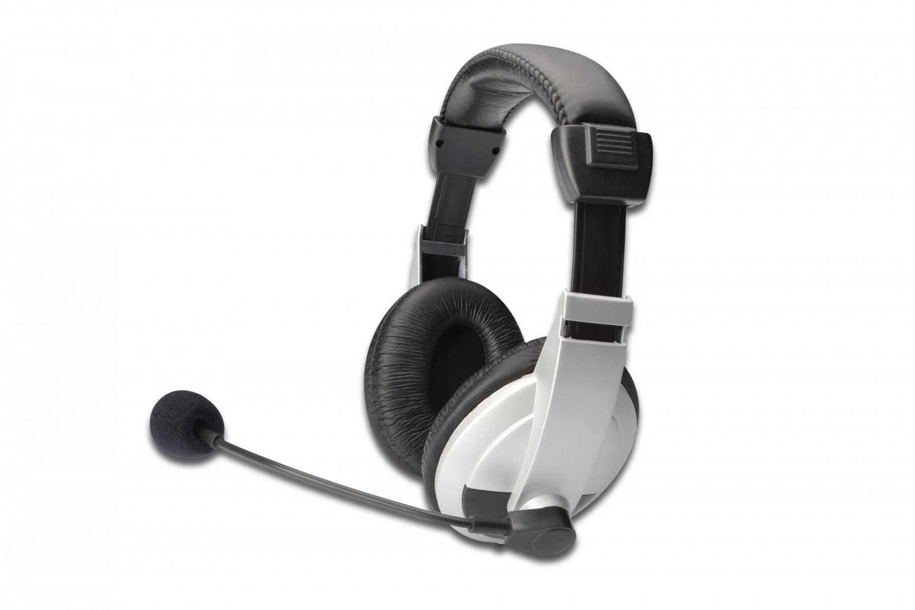 DIGITUS Stereo Multimedia Headset, with microphone cable 1,8 m, volume control, 2x3,5mm stereo jacks (DA-12201) DIGITUS Stereo Multimedia Headset, with microphone cable 1,8 m, volume control, 2x3,5mm stereo jacks (DA-12201)