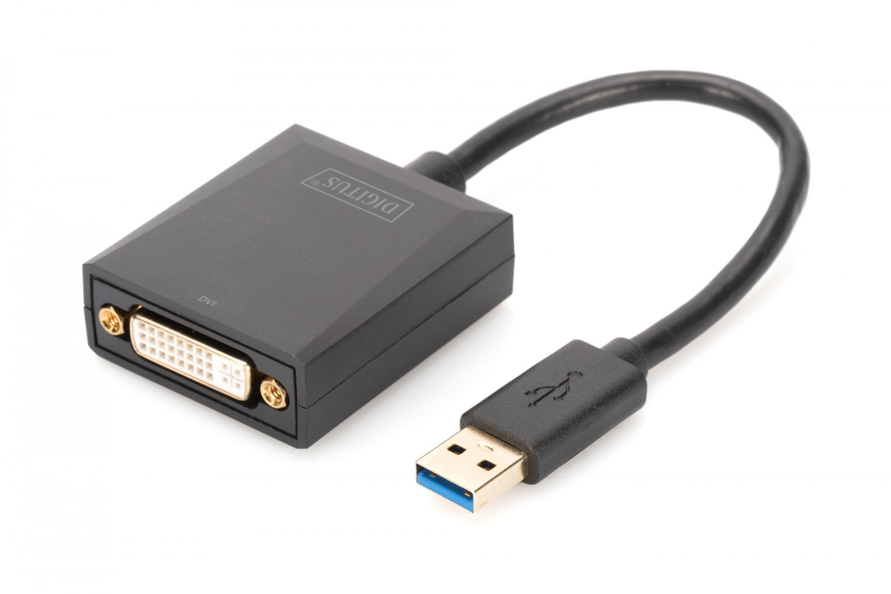DIGITUS USB 3.0 to DVI Adapter, 1080p Input USB, Output DVI (DA-70842) DIGITUS USB 3.0 to DVI Adapter, 1080p Input USB, Output DVI (DA-70842)