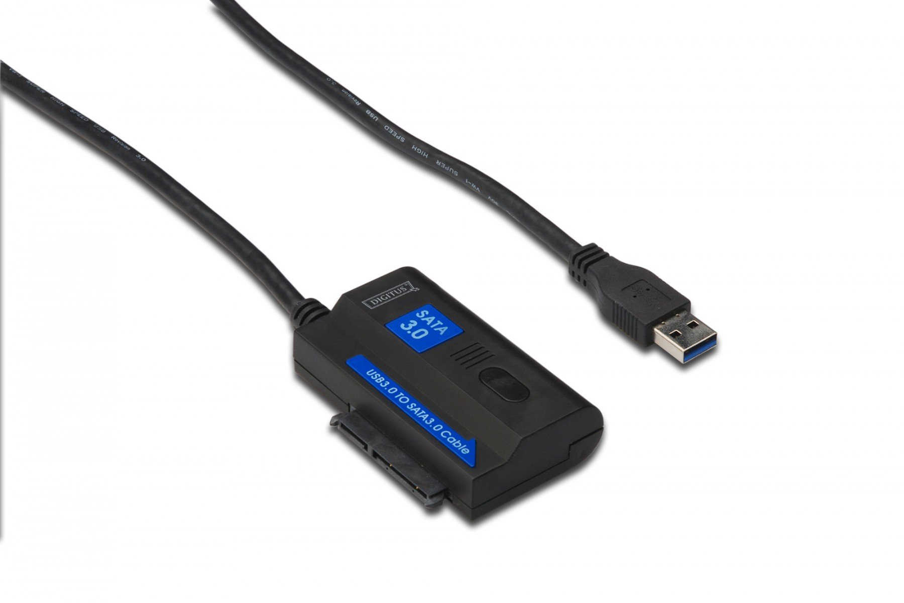 DIGITUS USB 3.0 to SATA3 Adapter Cable 1.2M including Power Supply (DA-70326) DIGITUS USB 3.0 to SATA3 Adapter Cable 1.2M including Power Supply (DA-70326)