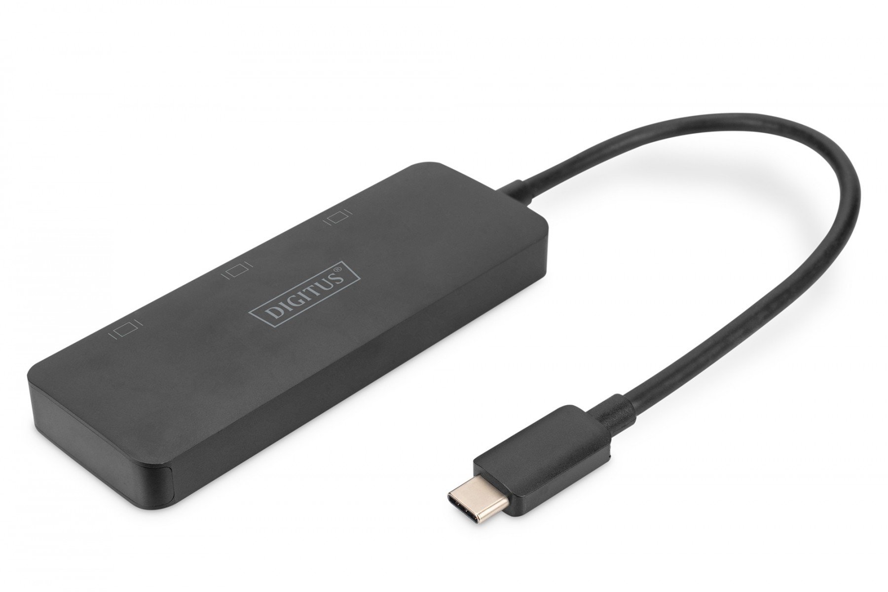 DIGITUS USB-C - 3x HDMI MST Video Hub DP 1.4, HDMI 2.0, 4K/60Hz (DS-45333) DIGITUS USB-C - 3x HDMI MST Video Hub DP 1.4, HDMI 2.0, 4K/60Hz (DS-45333)